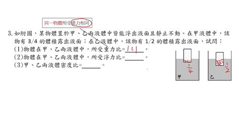 小輝將甲乙兩物體疊在一起|【小輝將甲乙兩物體疊在一起】小輝的燒杯實驗：甲乙物體疊放的。